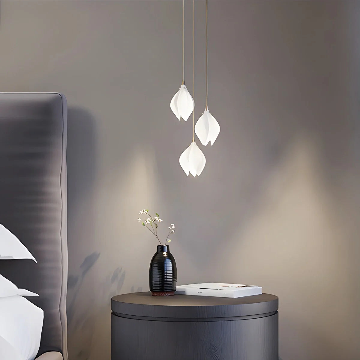 Feyran Ceramic Bud Pendant Light for Modern Interiors