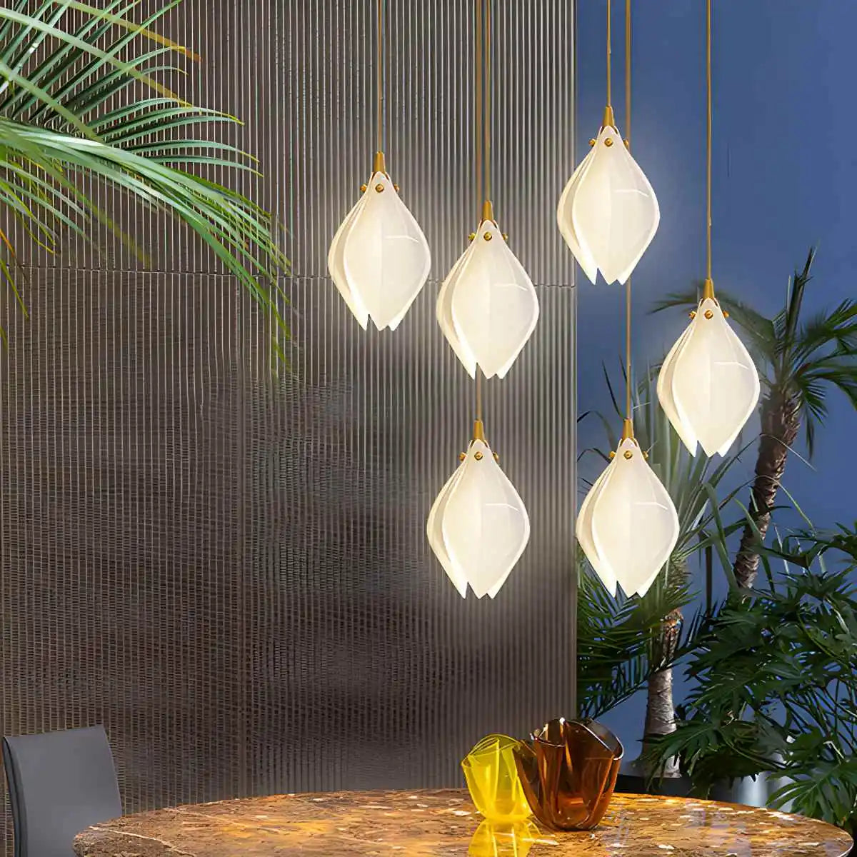 Feyran Ceramic Bud Pendant Light for Modern Interiors