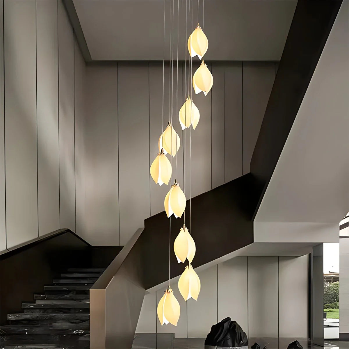 Feyran Ceramic Bud Pendant Light for Modern Interiors