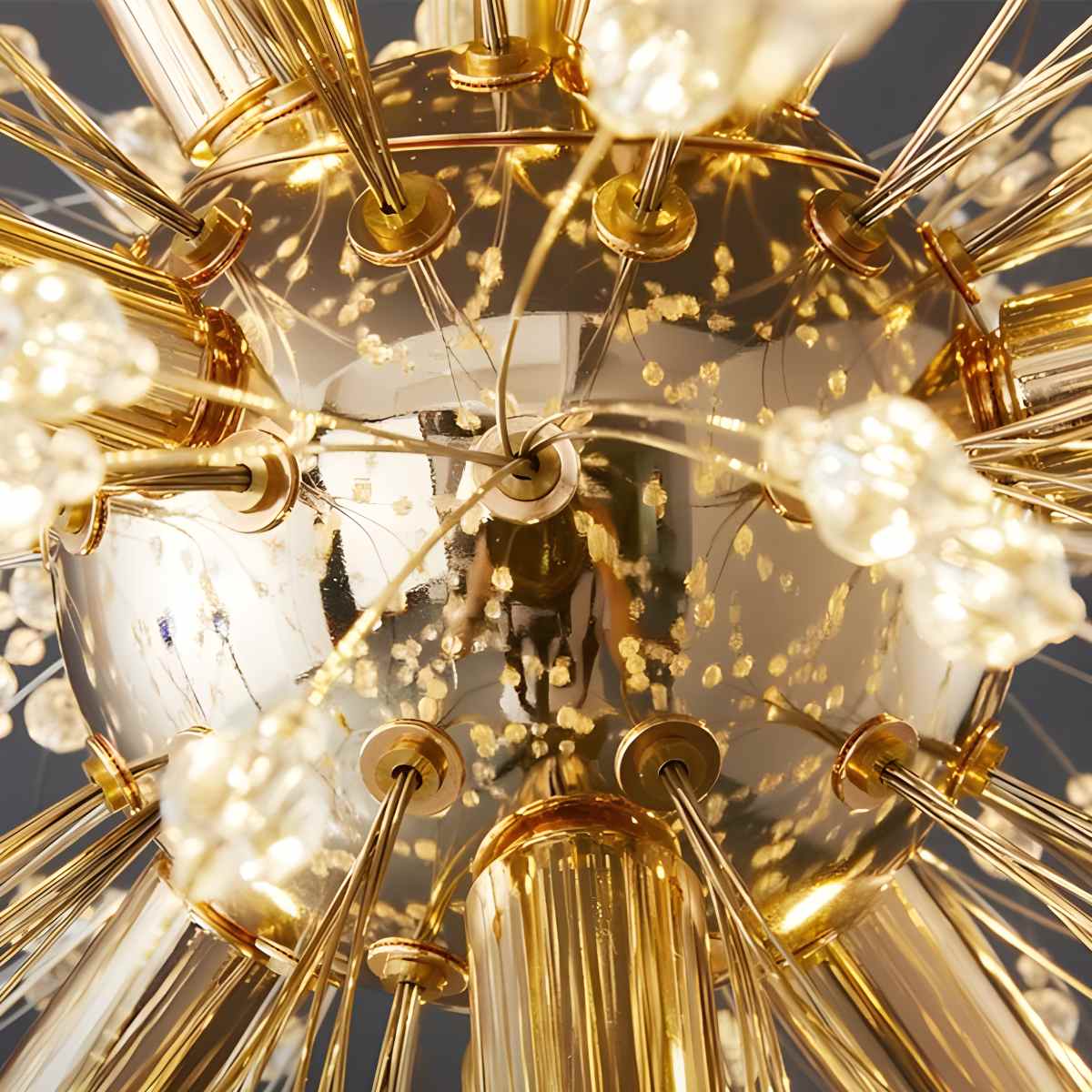 Feyran Charlie Dandelion Crystal Chandelier