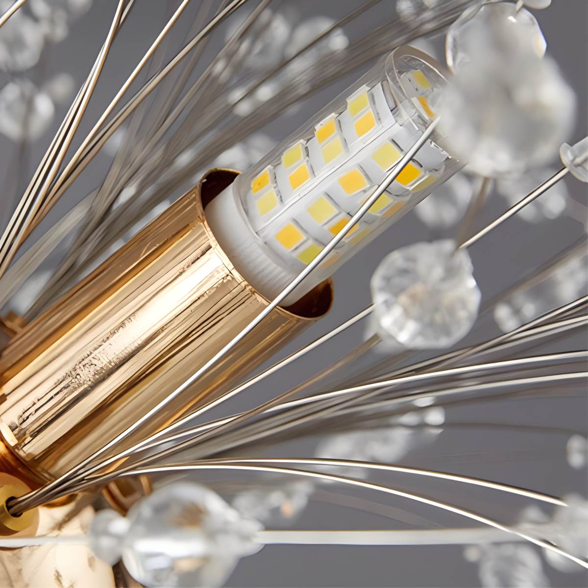 Feyran Charlie Dandelion Crystal Chandelier