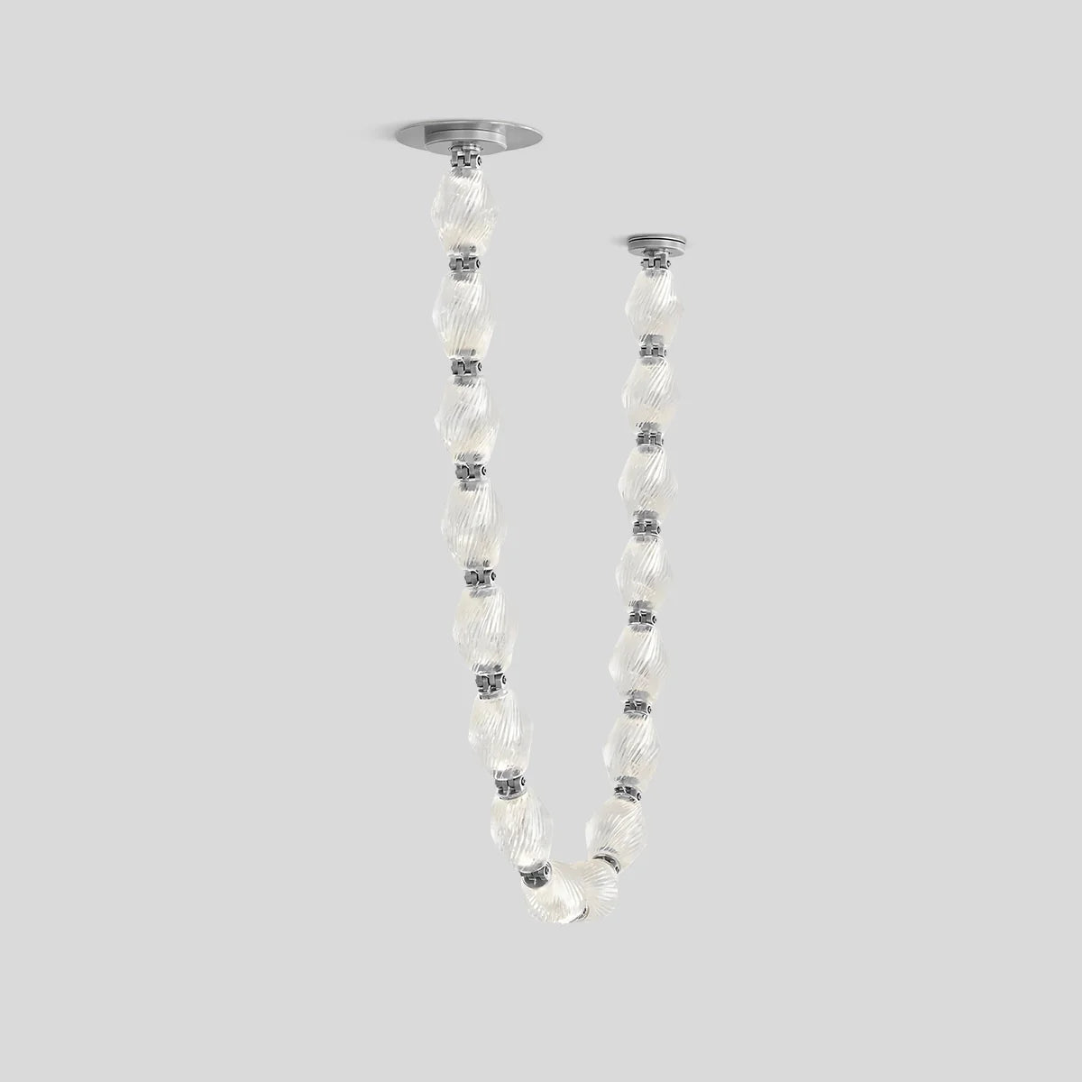 Feyran Zypheria Art Deco Czech Glass Beaded Chandelier