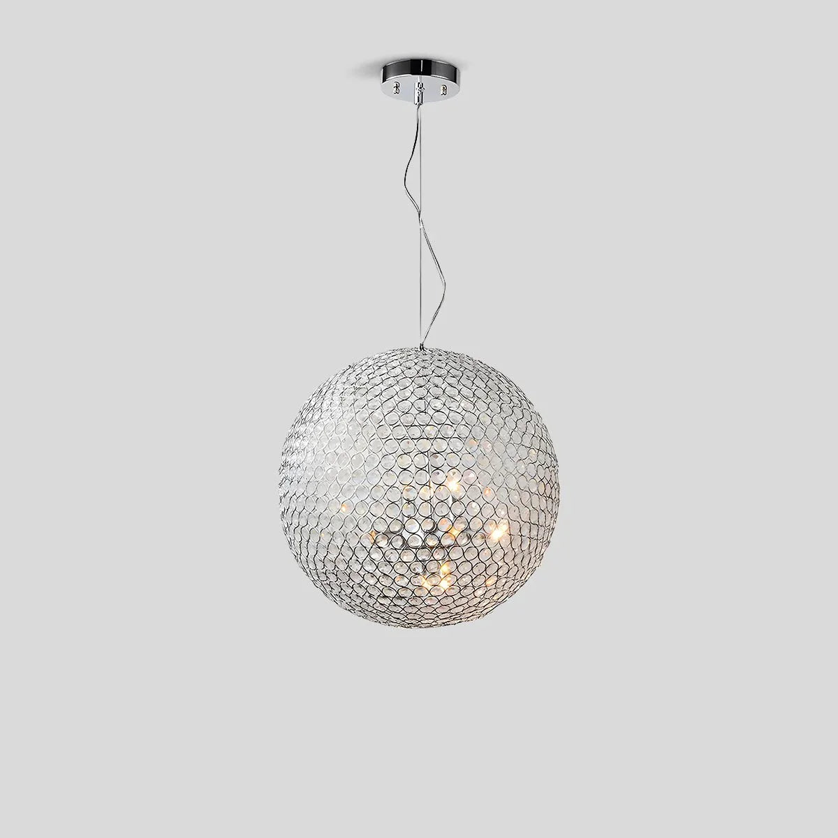 Feyran Creative Crystal Ball Chandelier for Dining Room