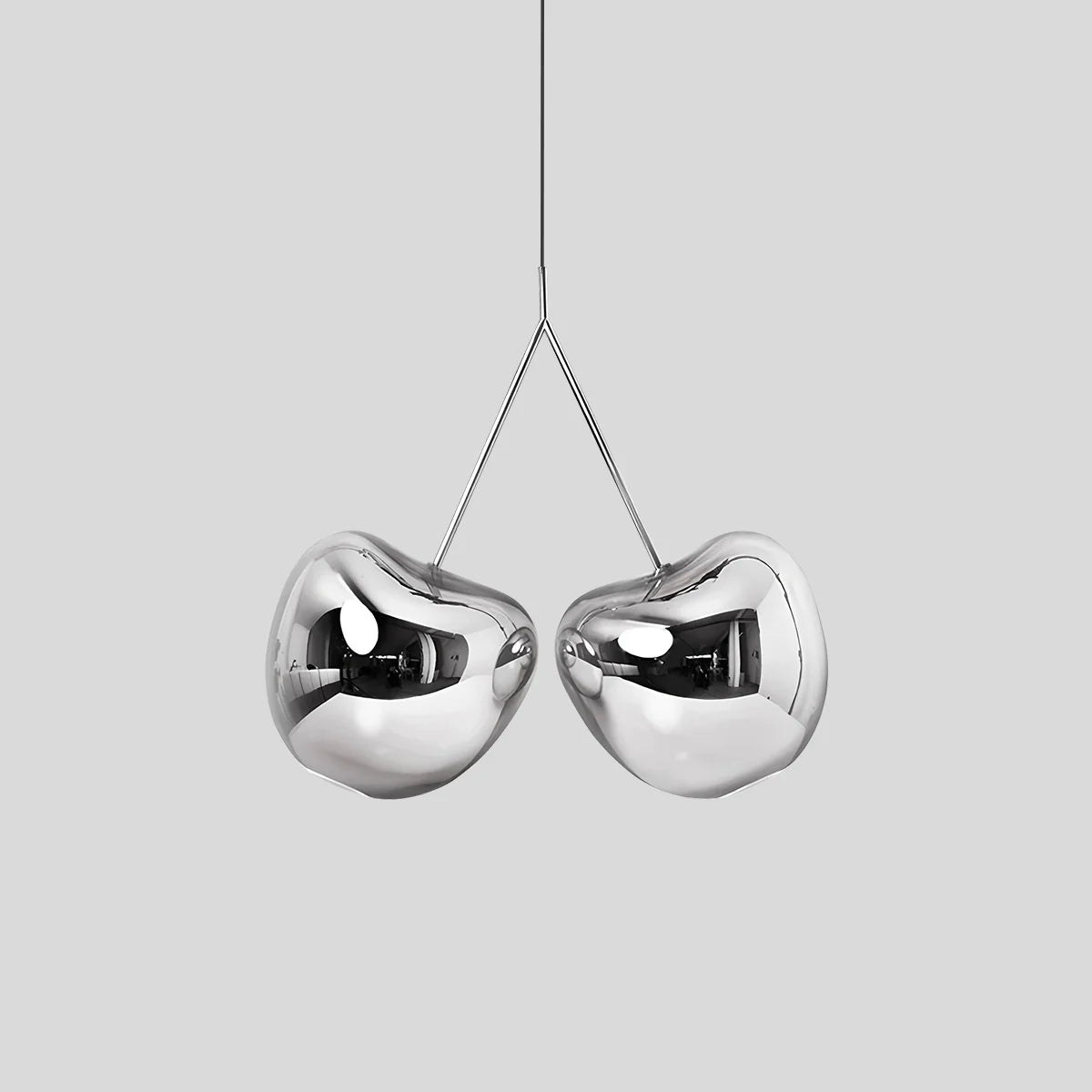 Feyran Cherry Metal Chandelier for Dining Room