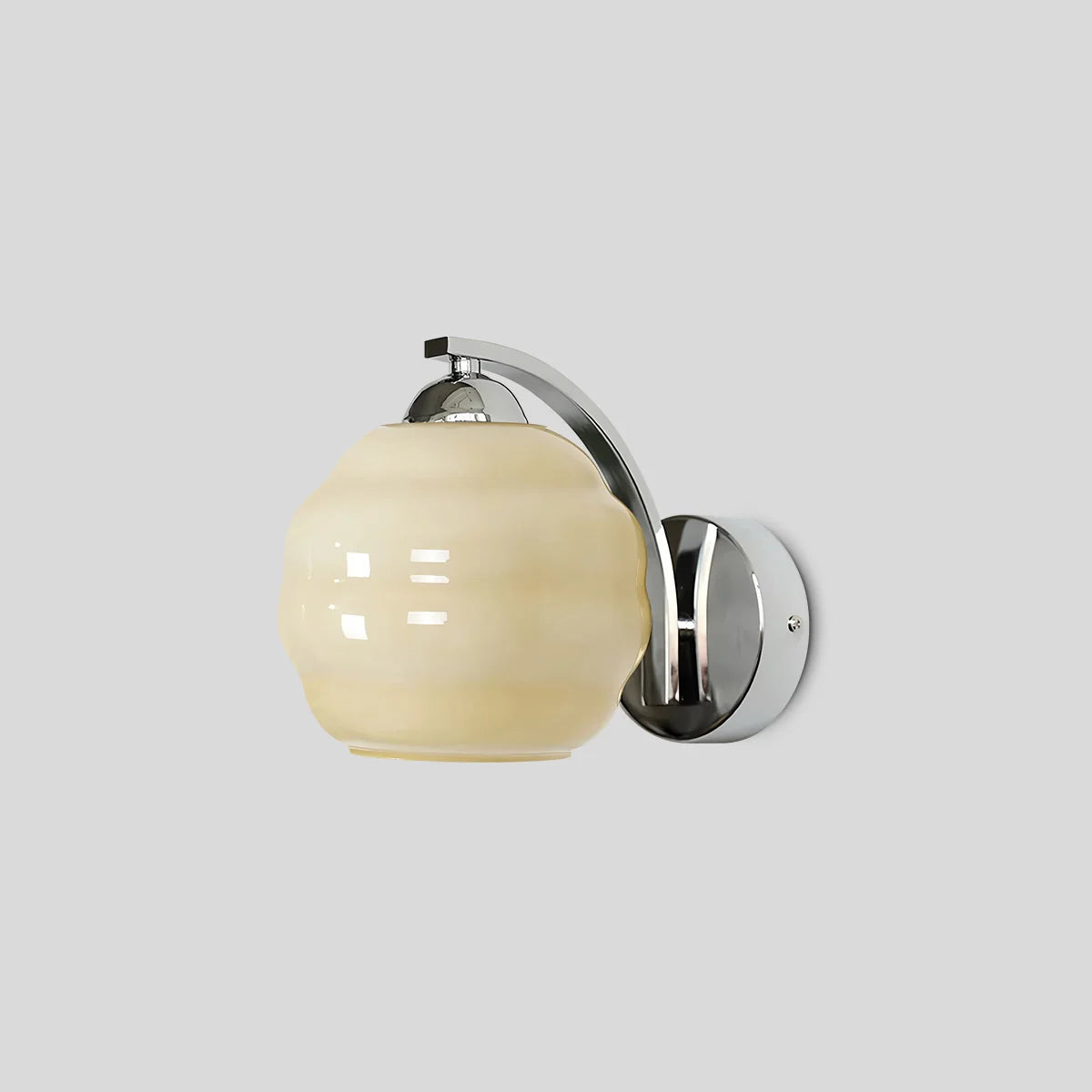 Feyran Art Deco Vintage Glass Wall Lamp