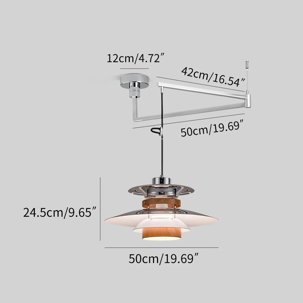 Feyran Mercero UFO Pendant Light for kitchen Dining Area