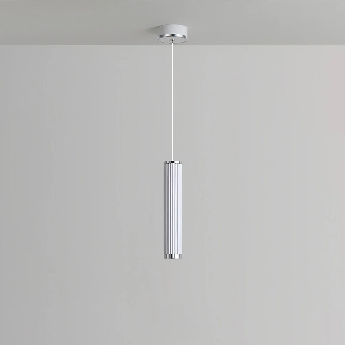 Feyran Adjustable Long Roman Column Pendant Light for Dining Room