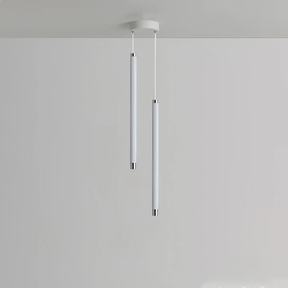 Feyran Adjustable Long Roman Column Pendant Light for Dining Room
