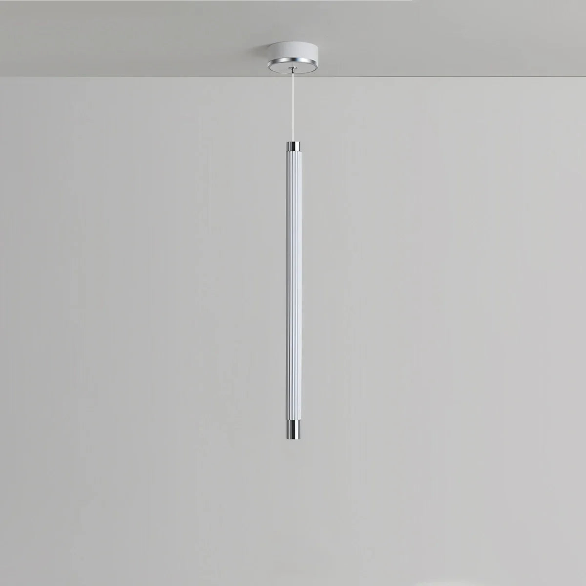 Feyran Adjustable Long Roman Column Pendant Light for Dining Room