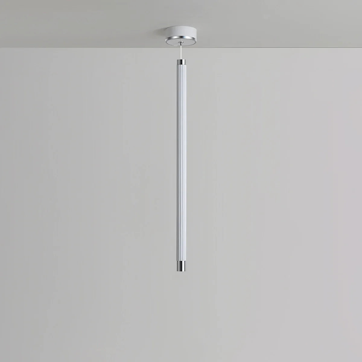 Feyran Adjustable Long Roman Column Pendant Light for Dining Room