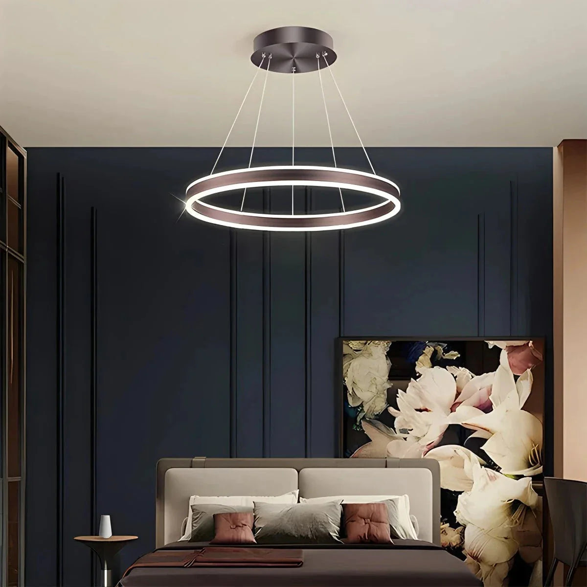 Feyran Circle Layered Living Room Chandelier