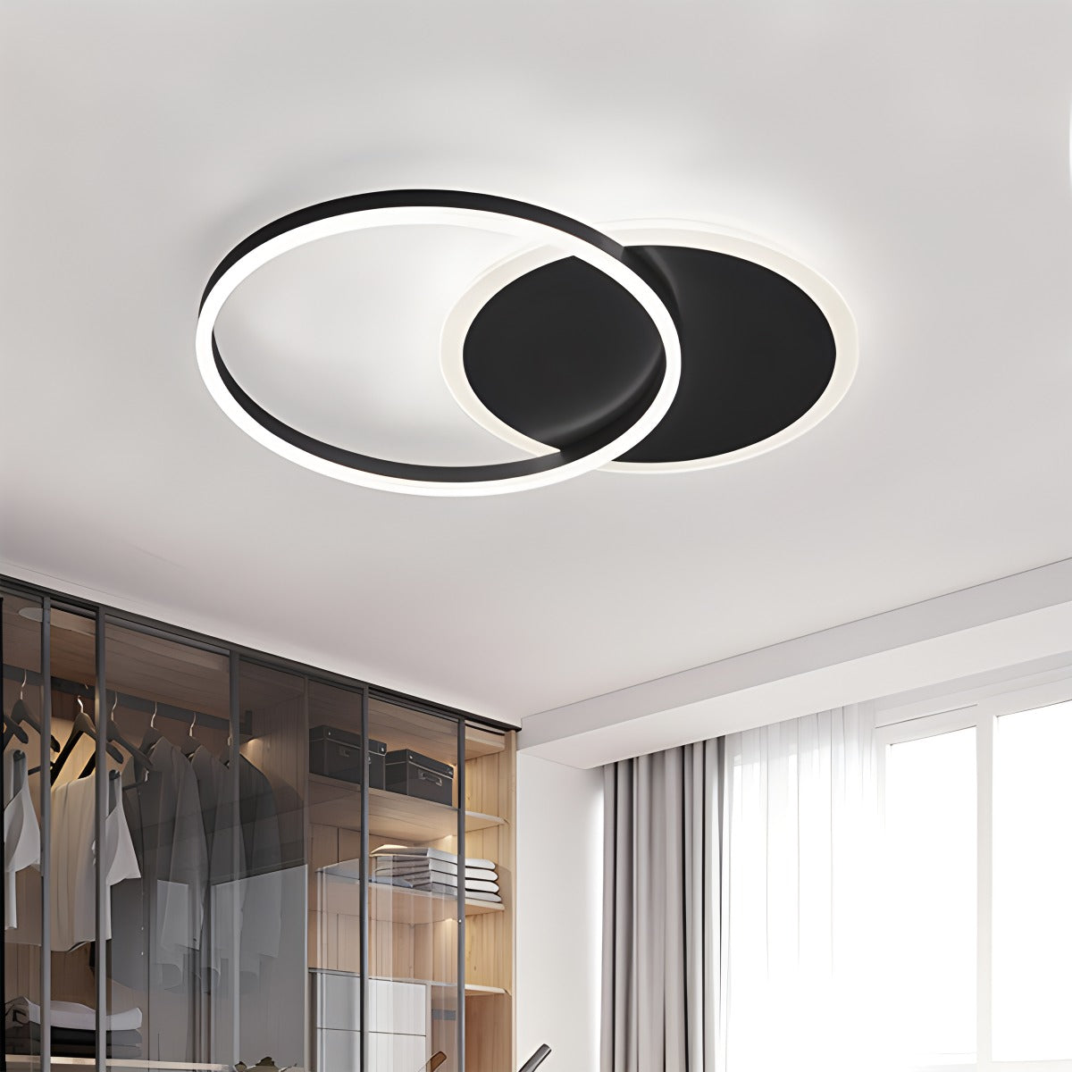 Feyran Circular LED Ceiling Light for Living Room
