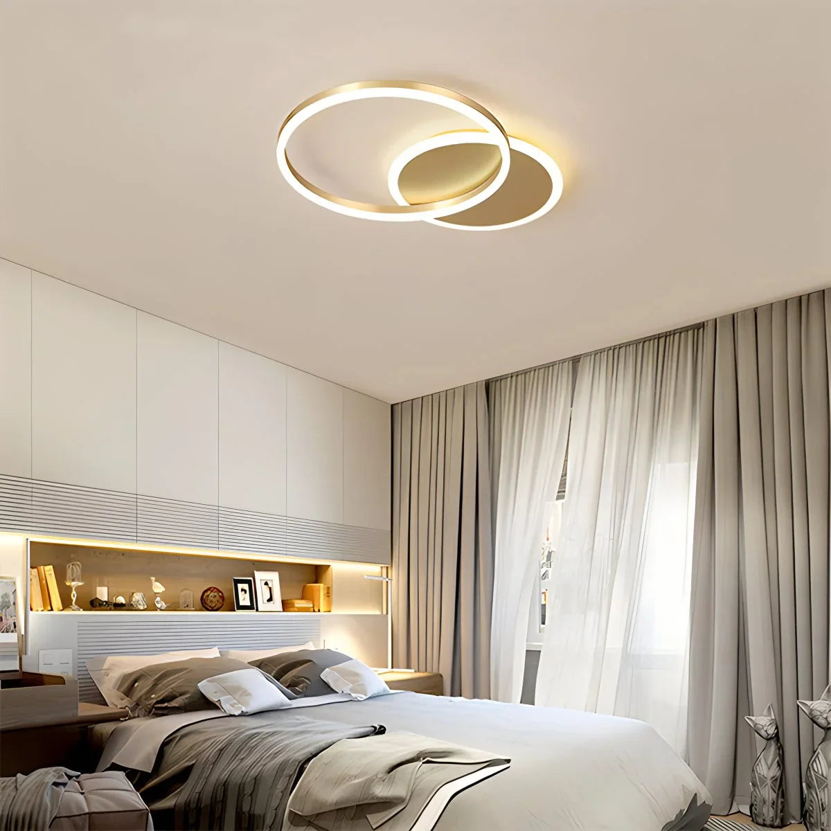 Feyran Circular LED Ceiling Light for Living Room