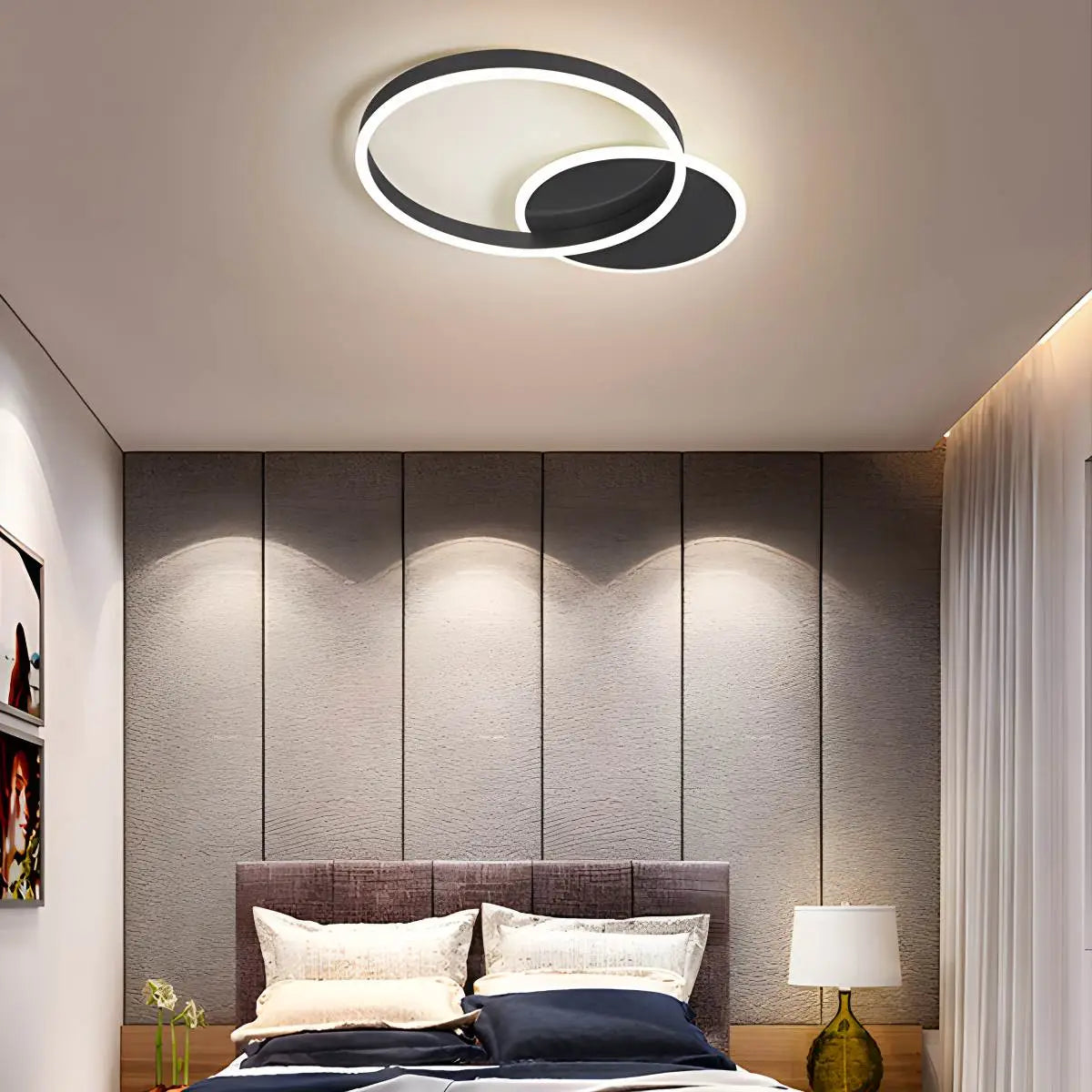 Feyran Circular LED Ceiling Light for Living Room