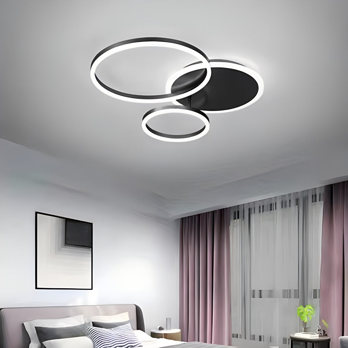 Feyran Circular LED Ceiling Light for Living Room