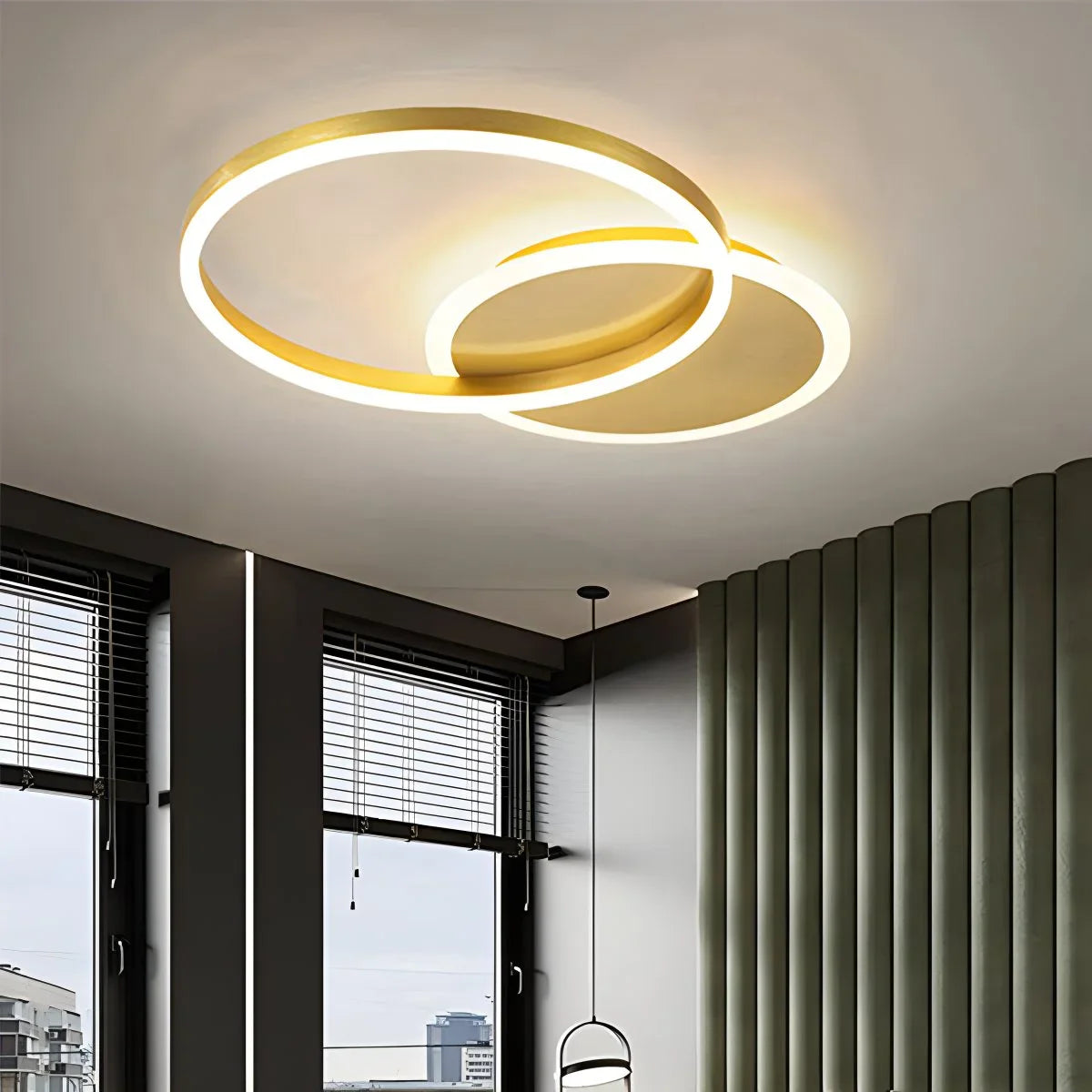 Feyran Circular LED Ceiling Light for Living Room