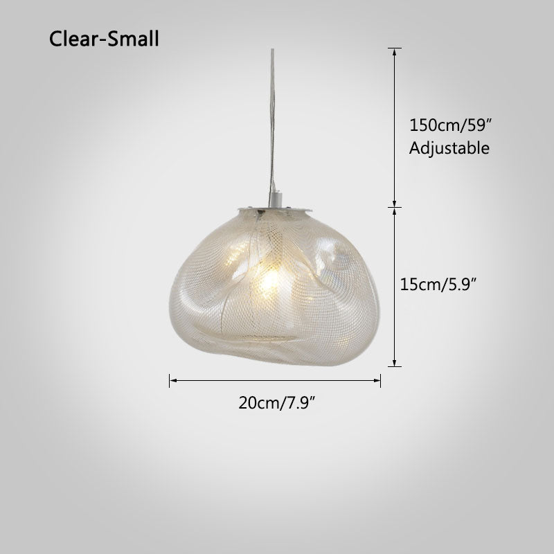 Feyran Light Luxury Cloud Shape Glass Pendant Light