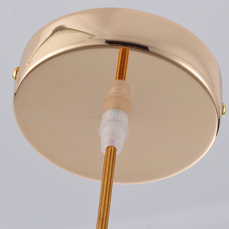 Clear Crystal Linear Pendant Light - Canopy detail | Feyran