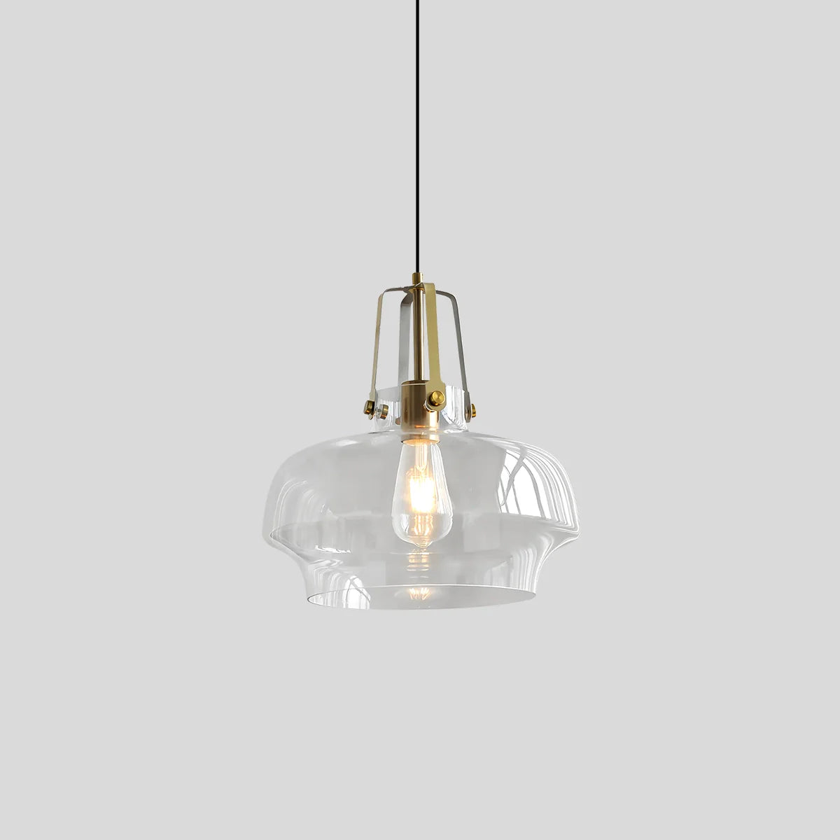 Feyran Nordic Minimalist Dining Room Glass Pendant Light