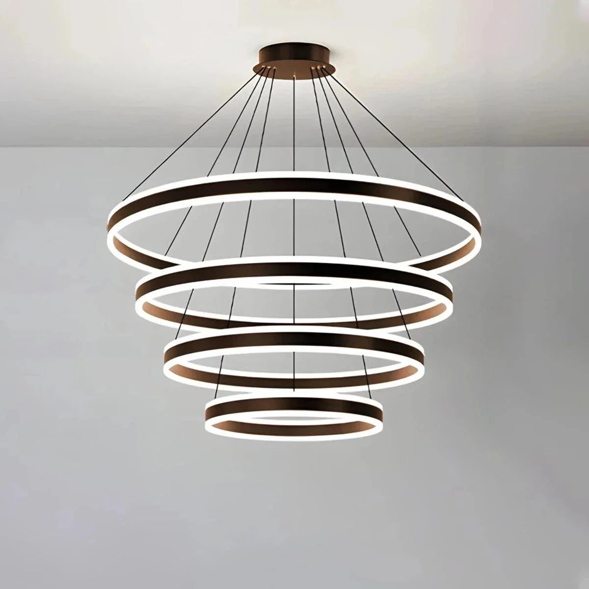 Feyran Circle Layered Living Room Chandelier