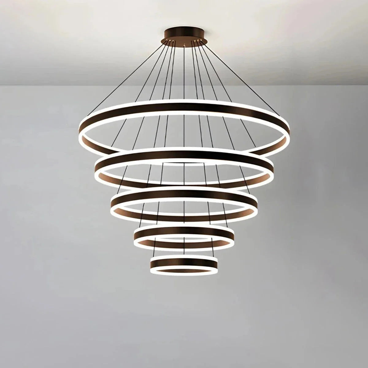 Feyran Circle Layered Living Room Chandelier
