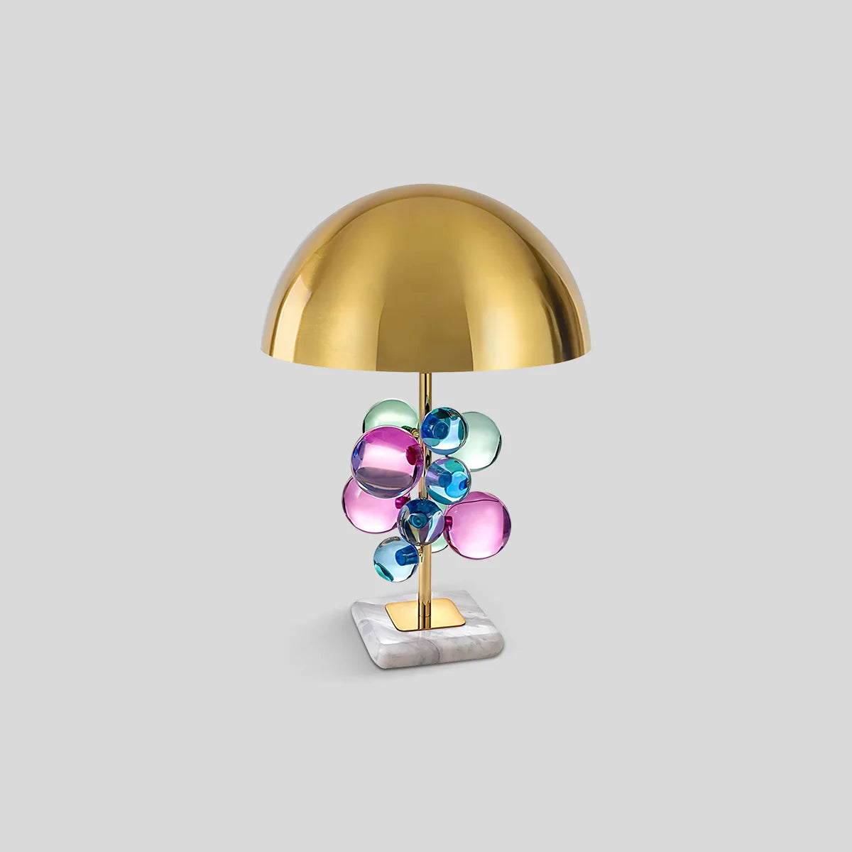 Feyran Bubble Dome Table Lamp for Bedside Table
