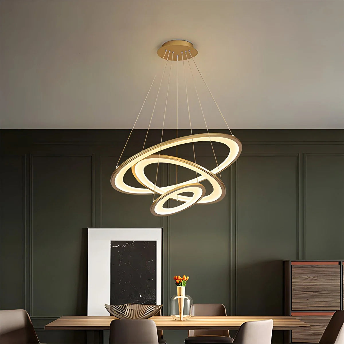 Feyran Creative Minimalist Ring Chandelier