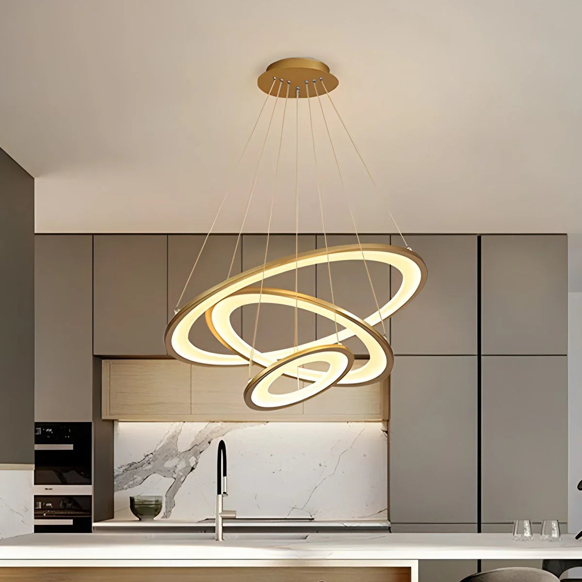 Feyran Creative Minimalist Ring Chandelier