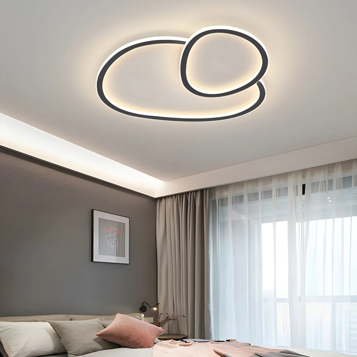 Feyran Creative Ring Ceiling Light for Living Room