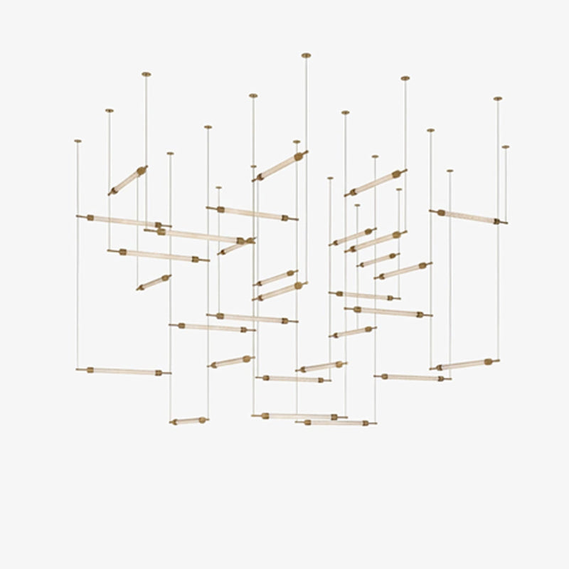 Crystal Grid Customize Chandelier