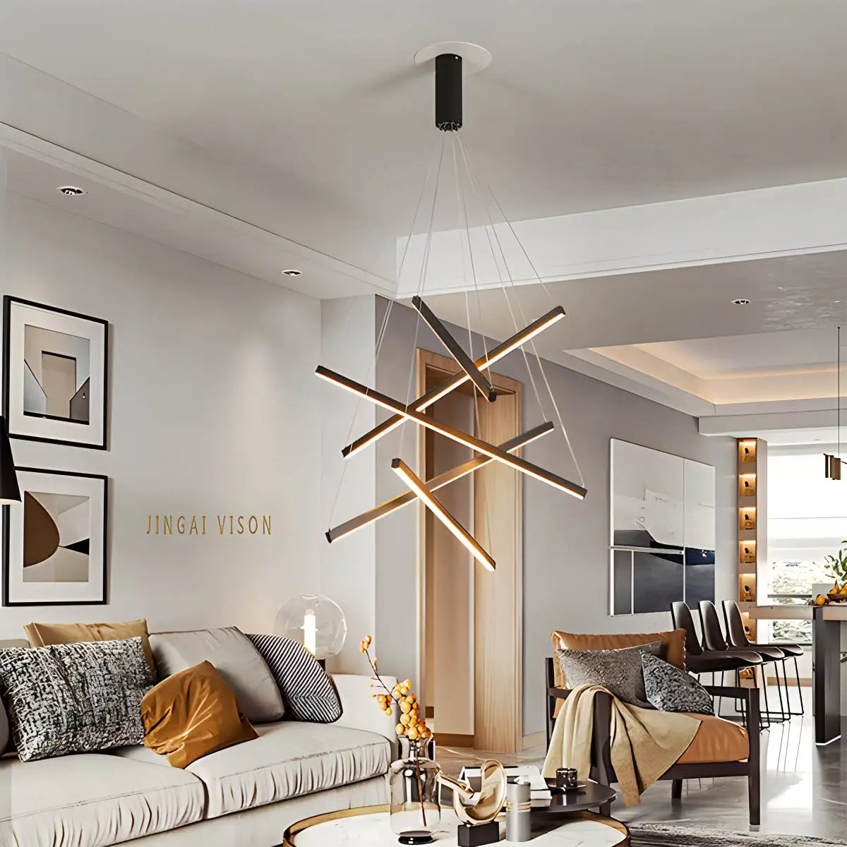 Feyran Custom Multi Light Sticks LED Chandelier