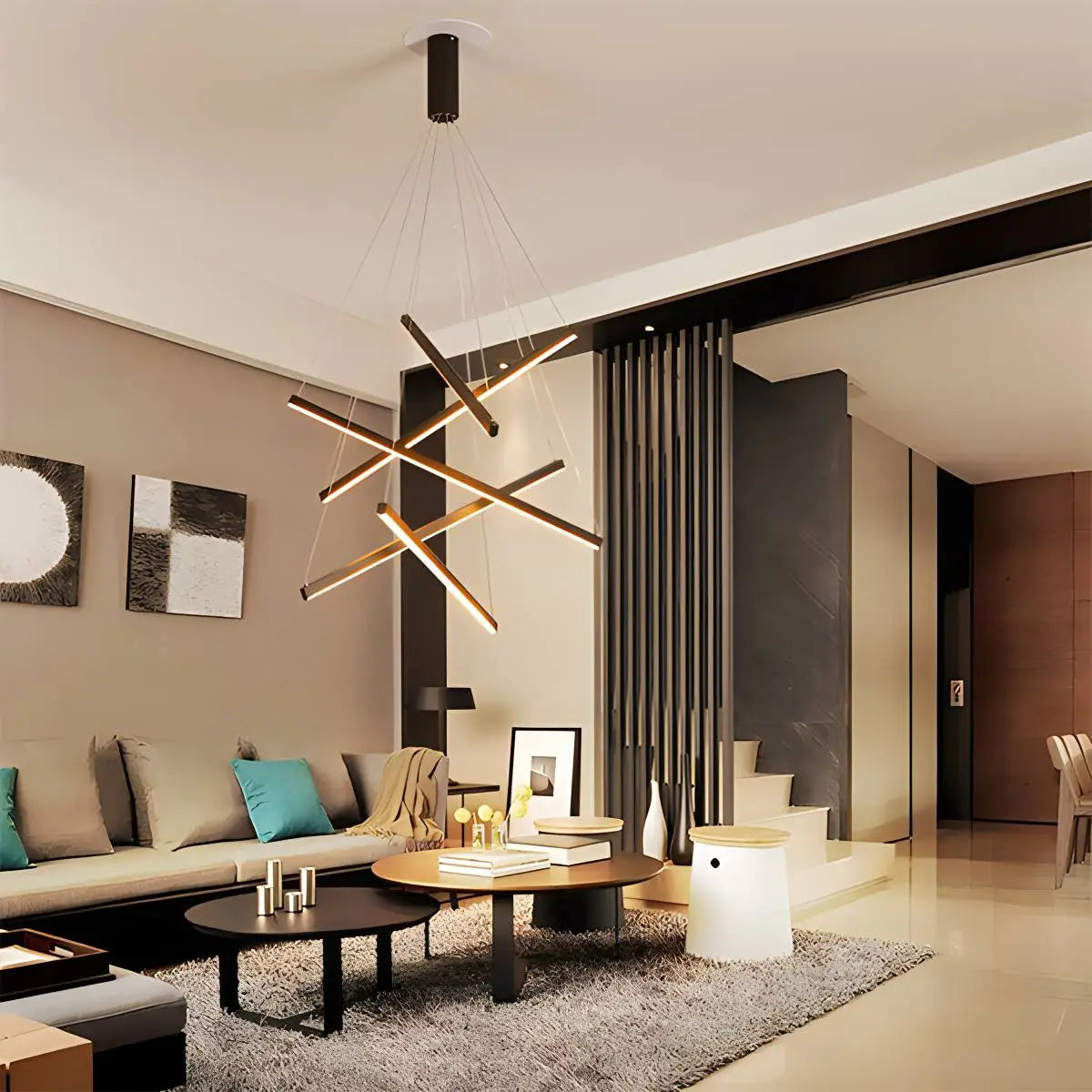 Feyran Custom Multi Light Sticks LED Chandelier