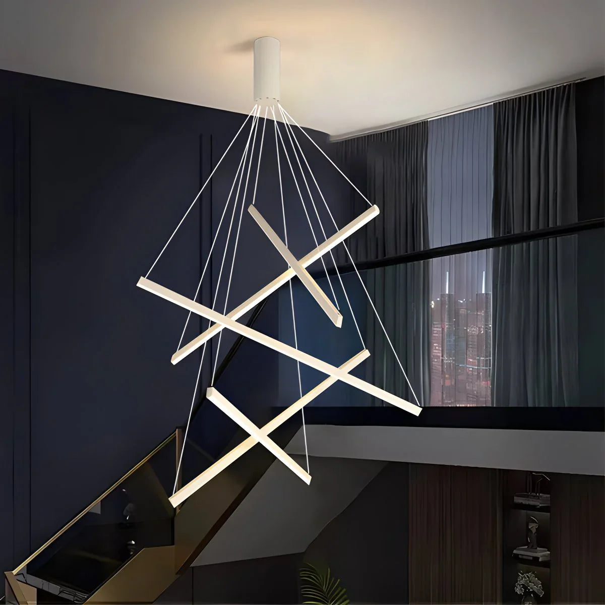 Feyran Custom Multi Light Sticks LED Chandelier