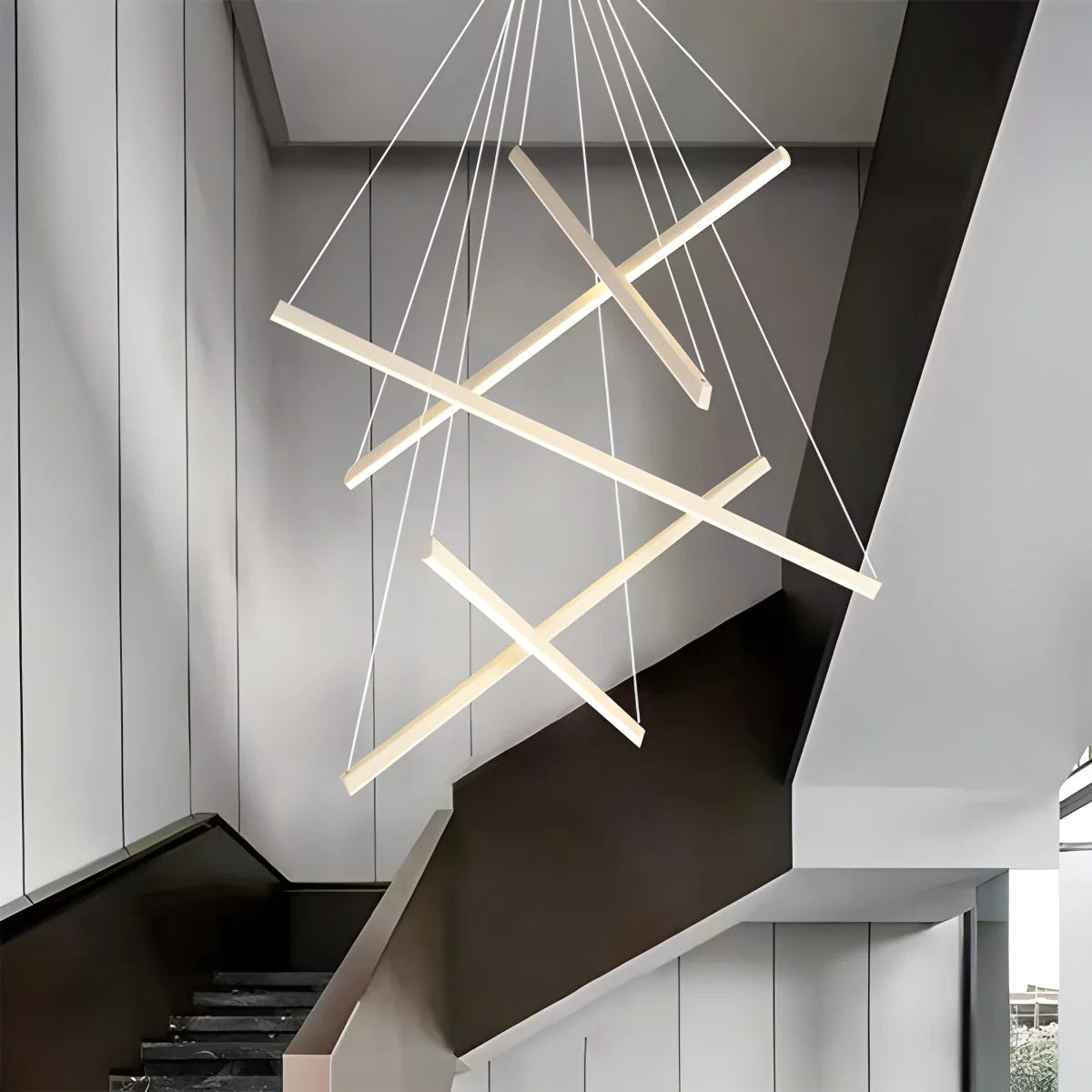 Feyran Custom Multi Light Sticks LED Chandelier