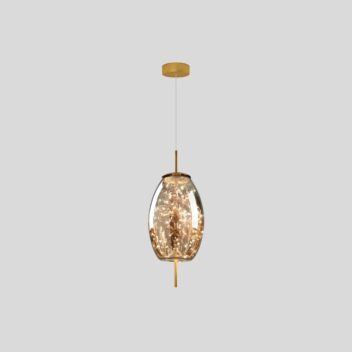 Feyran Twirl Modern Pendant Light for Bedroom