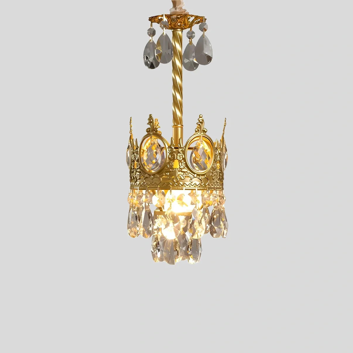 Feyran French Retro Crystal Chandelier for Dining Room