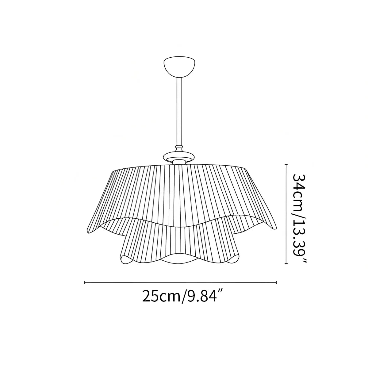 Feyran Bellevue Pendant Lamp for Bedroom