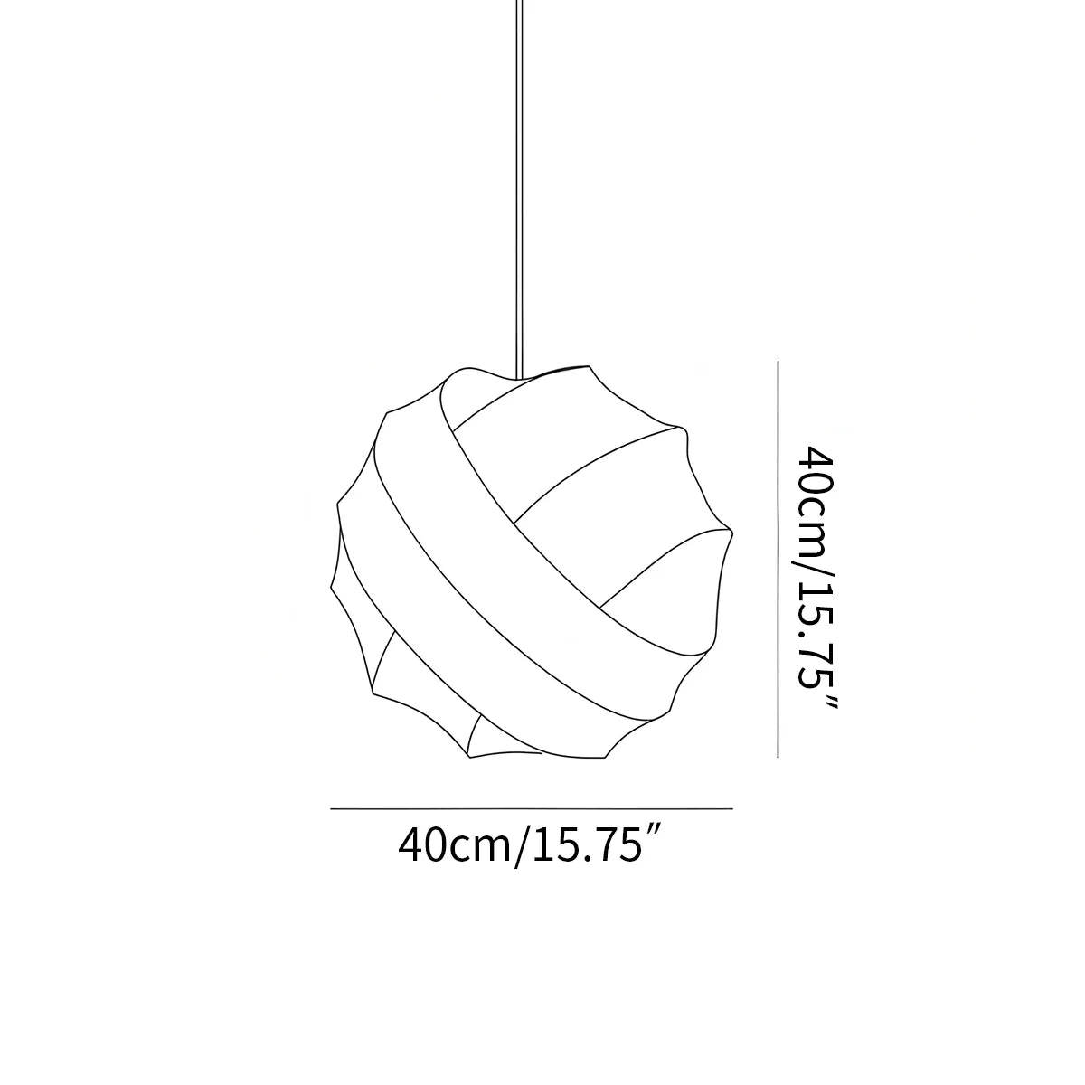 Feyran Turner Modern Spherical Pendant Light for Dining Room