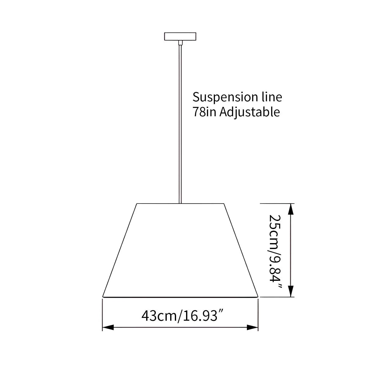 Feyran Modern Sound Absorbing Felt Pendant Light