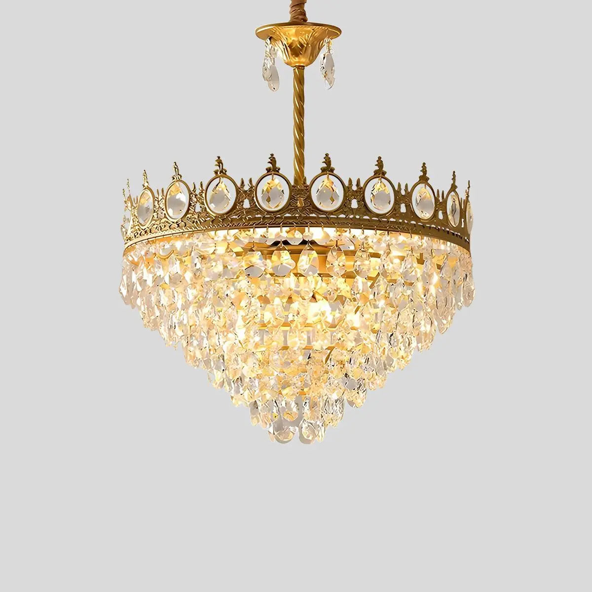 Feyran French Retro Crystal Chandelier for Dining Room