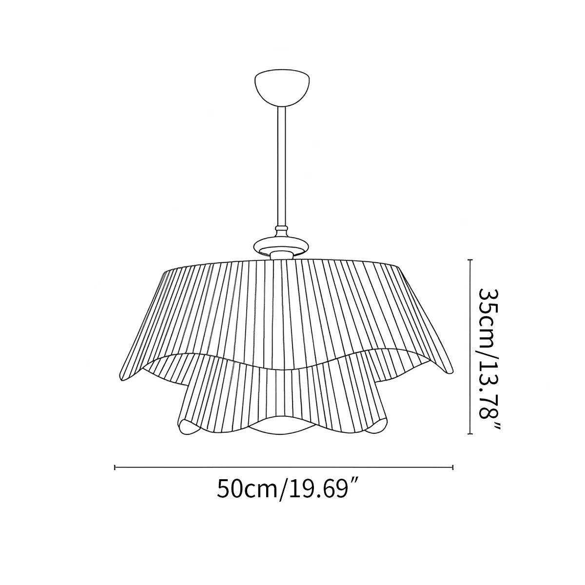 Feyran Bellevue Pendant Lamp for Bedroom