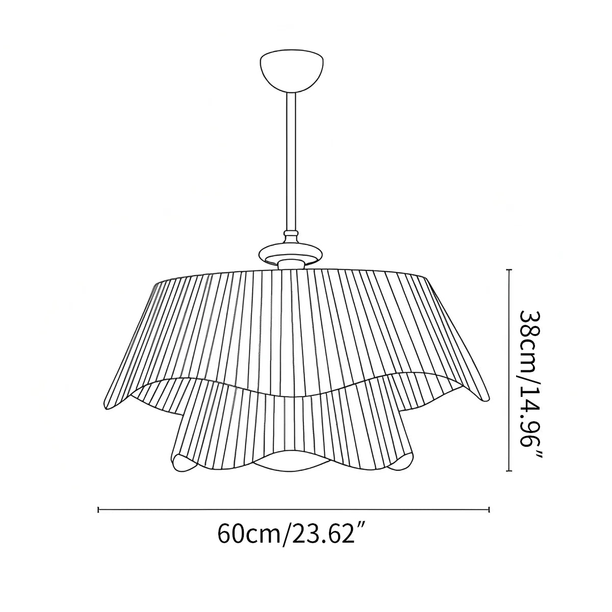 Feyran Bellevue Pendant Lamp for Bedroom