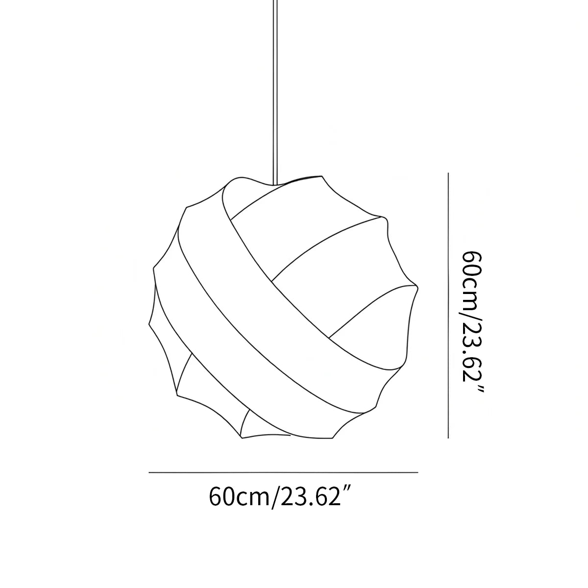 Feyran Turner Modern Spherical Pendant Light for Dining Room