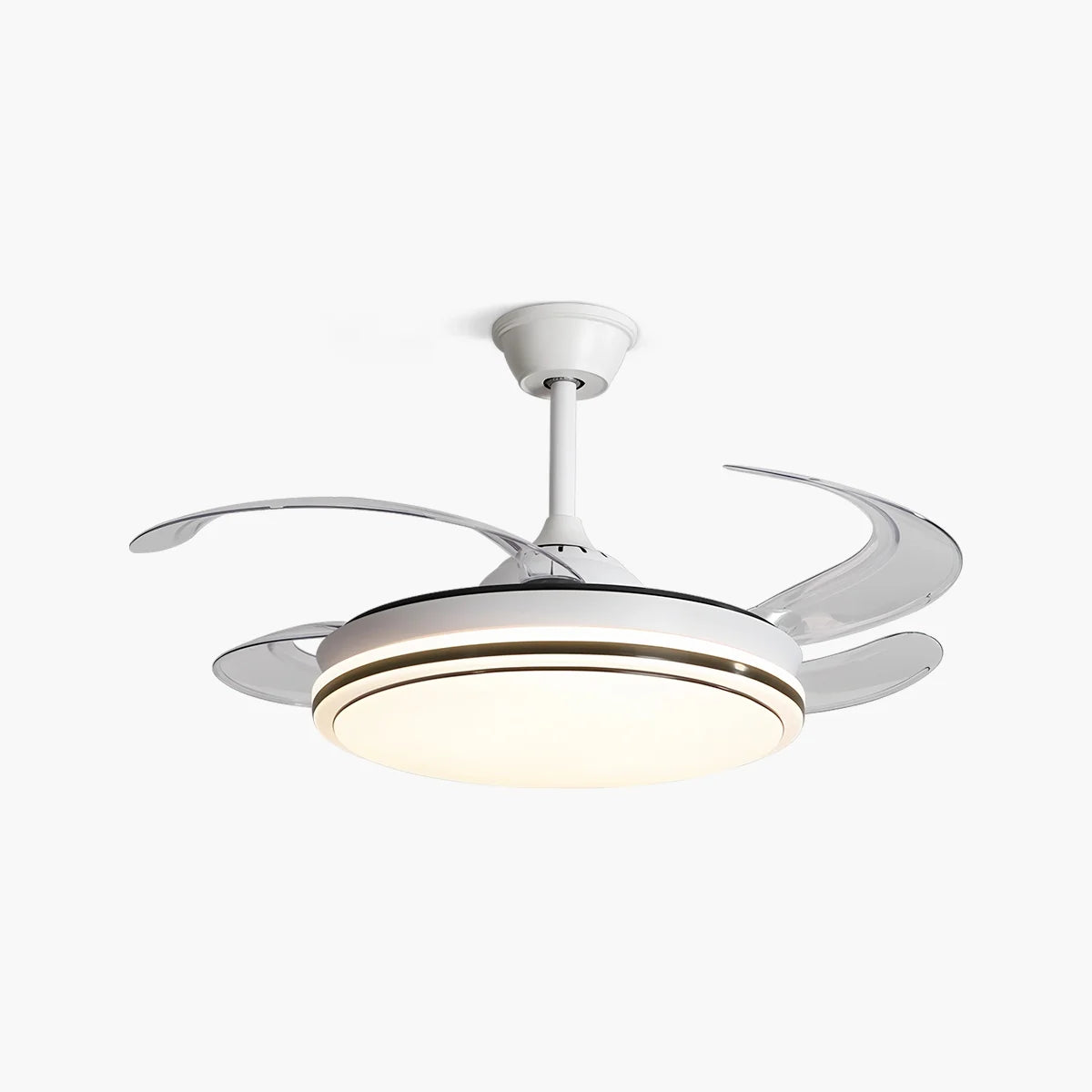 Feyran Modern Remote Control Ceiling Fan with LED Light