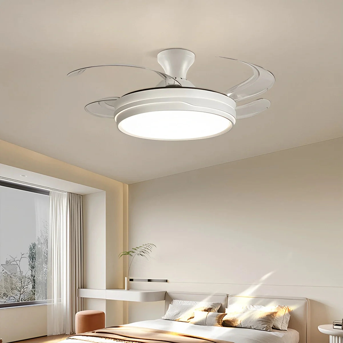 Feyran LED Ceiling Fan Light with Remote Control