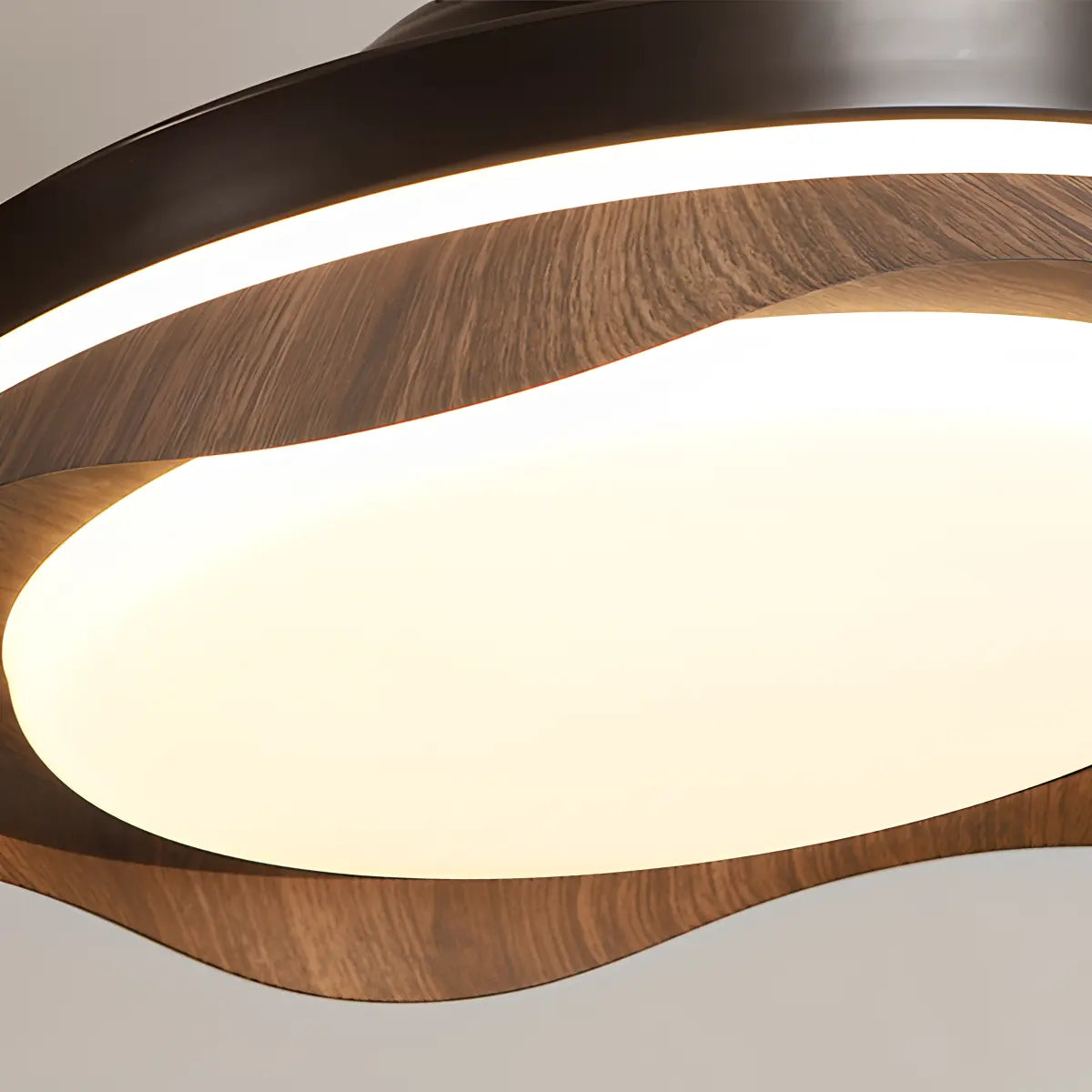 Feyran Retractable Blade Ceiling Fan with Light