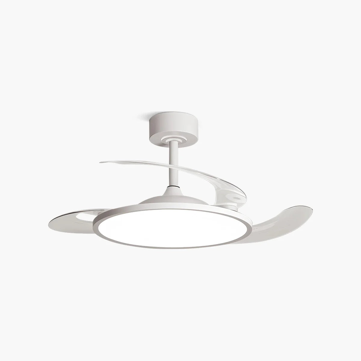 Feyran Silent Remote Control White Ceiling Fan Light