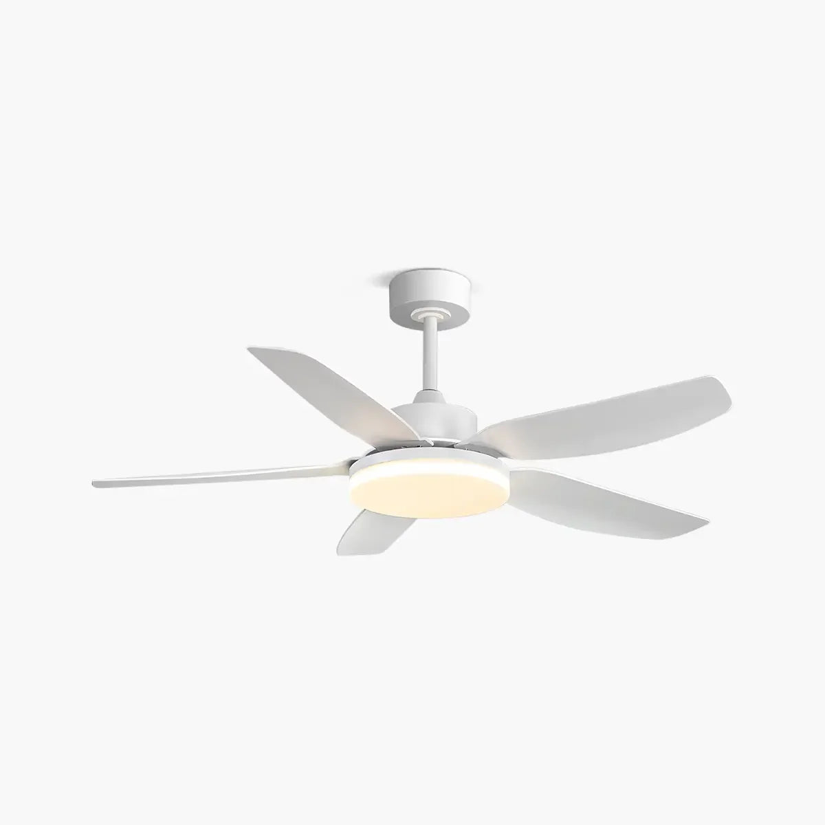 Feyran White Remote Control Ceiling Fan Light