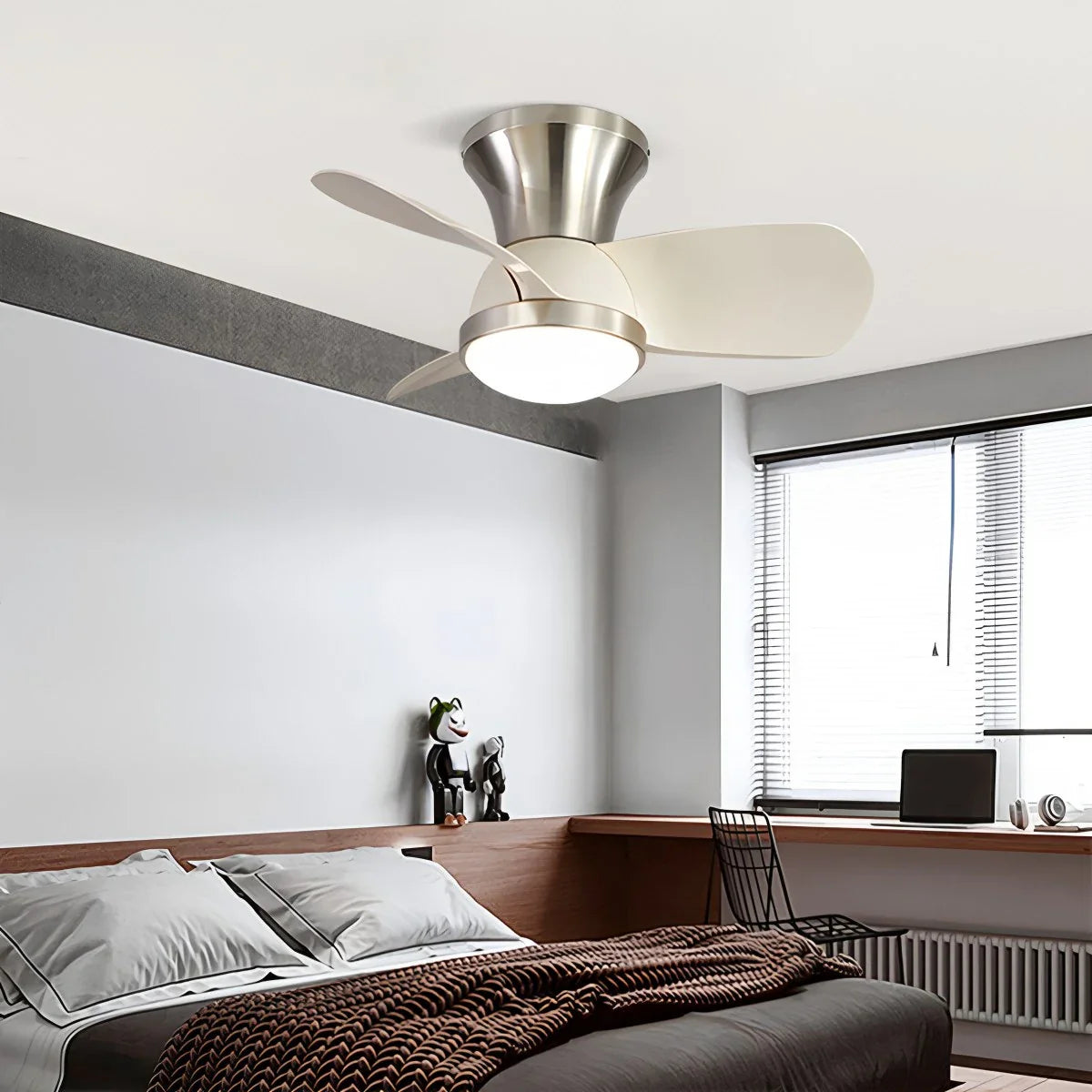 Feyran Simple Ceiling Fan Light for Children's Room