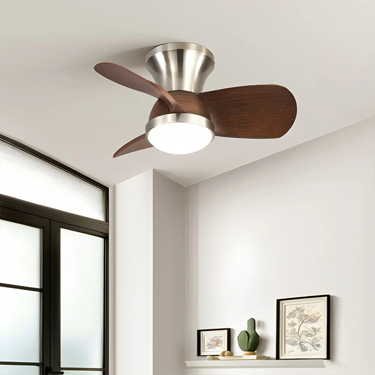 Feyran Simple Ceiling Fan Light for Children's Room